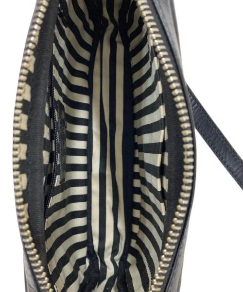 PAUL SMITH（ポールスミス）PAUL SMITH (ポールスミス) レザーショルダーバッグ　 ブラックの古着・服飾アイテム