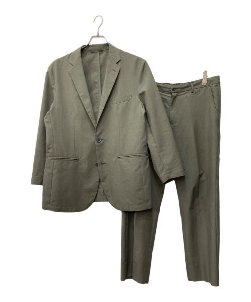 green label relaxing（グリーンレーベルリラクシング）green label relaxing (グリーンレーベルリラクシング) ドライエステルスリムセットアップ カーキ サイズ:XLの古着・服飾アイテム