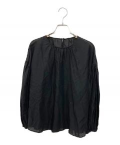 中古・古着通販】ADORE (アドーア) ピンタックブラウス ブラック