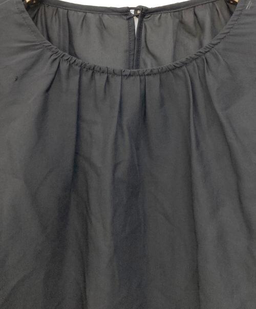 自由区（ジユウク）自由区 (ジユウク) 長袖ブラウス ブラック サイズ:SIZE 32の古着・服飾アイテム
