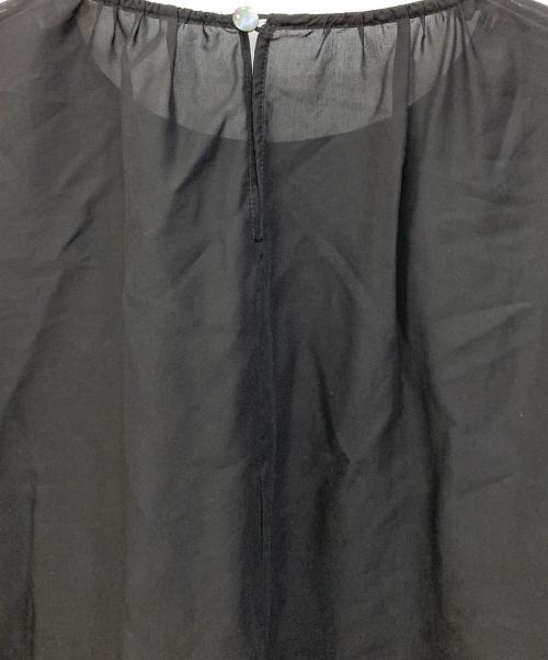 自由区（ジユウク）自由区 (ジユウク) 長袖ブラウス ブラック サイズ:SIZE 32の古着・服飾アイテム