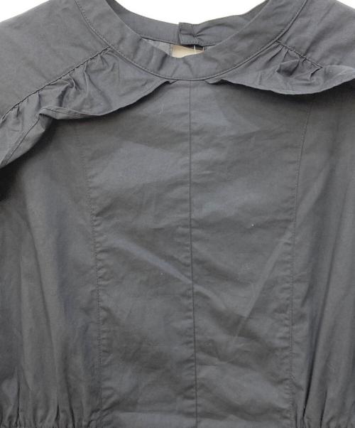 RAY BEAMS（レイ ビームス）RAY BEAMS (レイ ビームス) フリルスリーブフレアワンピース ブラック サイズ:なしの古着・服飾アイテム