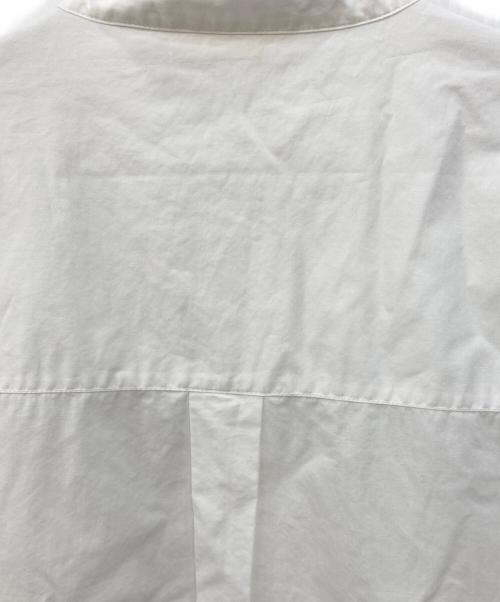 BALLSEY（ボールジィ）BALLSEY (ボールジィ) バンドカラーシャツ ホワイト サイズ:SIZE 36の古着・服飾アイテム