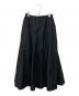 23区（ニジュウサンク）の古着「ナイロンコットンタフタ フレアスカート」｜ブラック