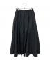 23区 (ニジュウサンク) ナイロンコットンタフタ フレアスカート ブラック サイズ:SIZE 36：4000円
