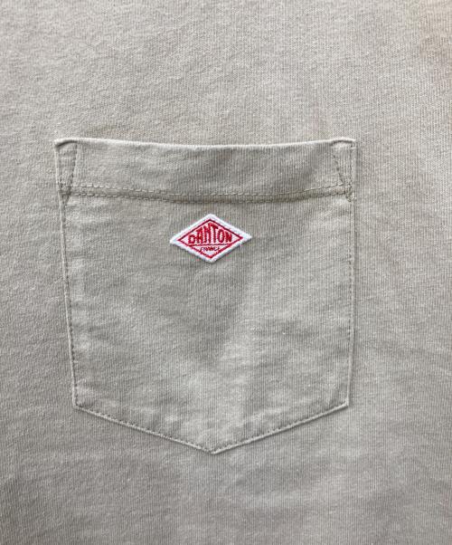 DANTON（ダントン）DANTON (ダントン) ノースリーブカットソー ベージュ サイズ:Sの古着・服飾アイテム