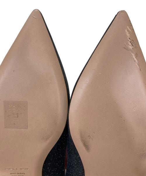 PELLICO（ペリーコ）PELLICO (ペリーコ) ANELLI PVC パンプス ブラック サイズ:SIZE 37の古着・服飾アイテム