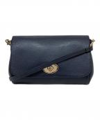 COACHコーチ）の古着「ショルダーバッグ」｜ネイビー