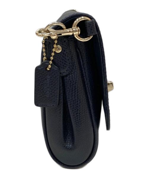 COACH（コーチ）COACH (コーチ) ショルダーバッグ ネイビーの古着・服飾アイテム