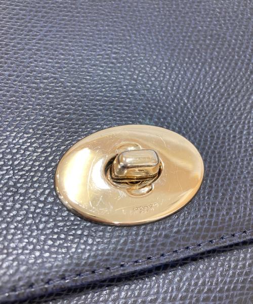 COACH（コーチ）COACH (コーチ) ショルダーバッグ ネイビーの古着・服飾アイテム