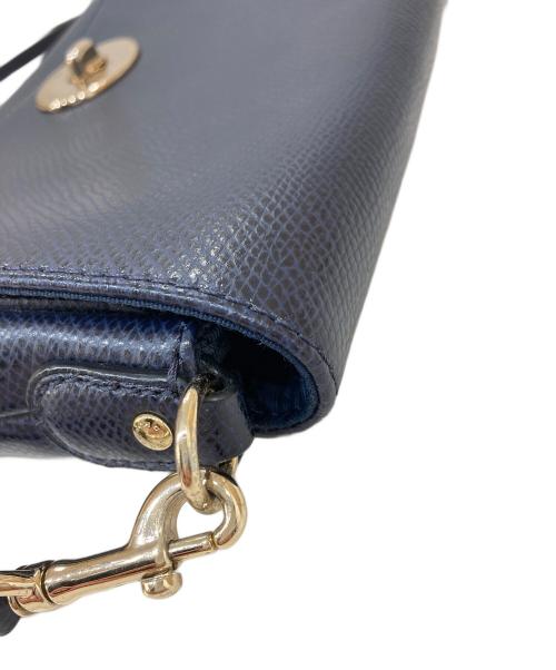 COACH（コーチ）COACH (コーチ) ショルダーバッグ ネイビーの古着・服飾アイテム