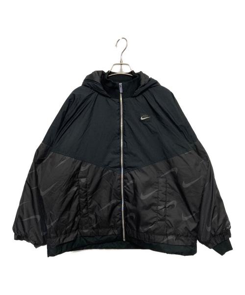 NIKE（ナイキ）NIKE (ナイキ) NSW TF SYNFL ICN Clsh フーディジャケット ブラック サイズ:Ⅿの古着・服飾アイテム