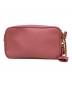 PRADA (プラダ) レザーショルダーバッグ ピンク：37000円