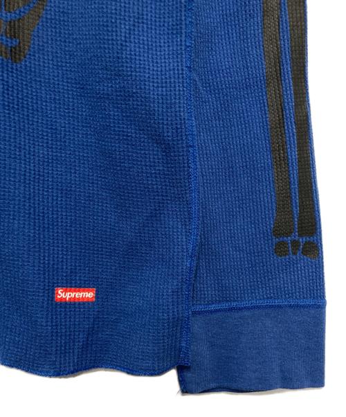 SUPREME（シュプリーム）Supreme (シュプリーム) Hanes (ヘインズ) Bones Thermal Cre ブルー サイズ:XLの古着・服飾アイテム