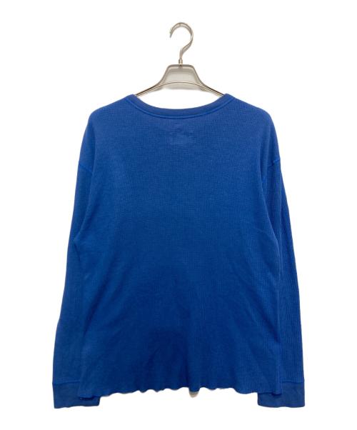 SUPREME（シュプリーム）Supreme (シュプリーム) Hanes (ヘインズ) Bones Thermal Cre ブルー サイズ:XLの古着・服飾アイテム