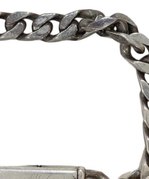 GUCCI（グッチ）GUCCI (グッチ) ロゴチェーンブレスレット シルバーの古着・服飾アイテム