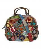 estacionエスタシオ）の古着「花モチーフ2WAYバッグ　」｜マルチカラー