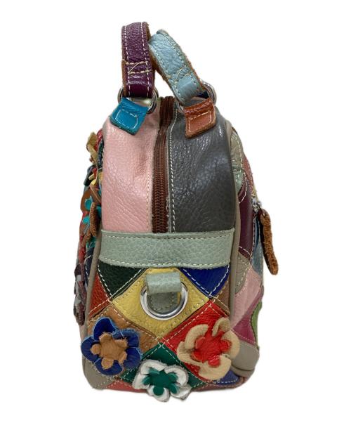 estacion（エスタシオ）estacion (エスタシオ) 花モチーフ2WAYバッグ　	 マルチカラーの古着・服飾アイテム