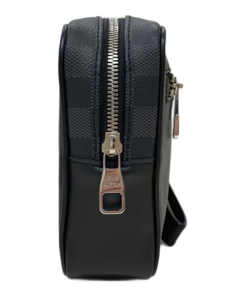 LOUIS VUITTON（ルイ ヴィトン）LOUIS VUITTON (ルイ ヴィトン) N41664　クラッチバッグ・ダミエ・グラフィット ポシェット カサイ ブラックの古着・服飾アイテム