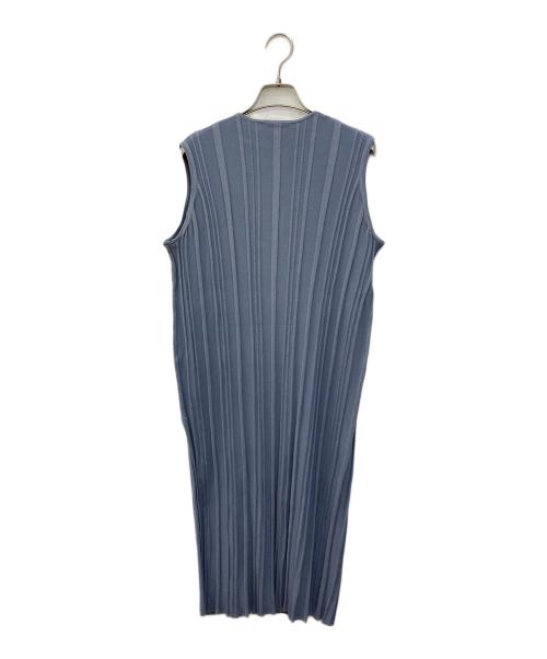 theory luxe（セオリーリュクス）theory luxe (セオリーリュクス) ノースリーブワンピース ブルー サイズ:Mの古着・服飾アイテム