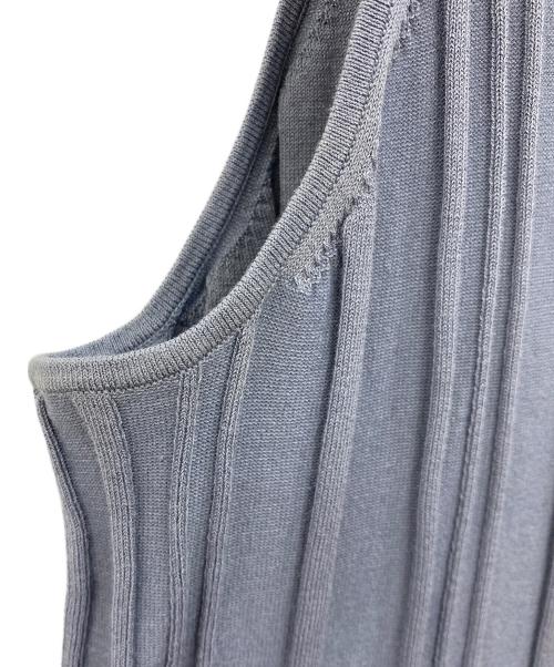 theory luxe（セオリーリュクス）theory luxe (セオリーリュクス) ノースリーブワンピース ブルー サイズ:Mの古着・服飾アイテム