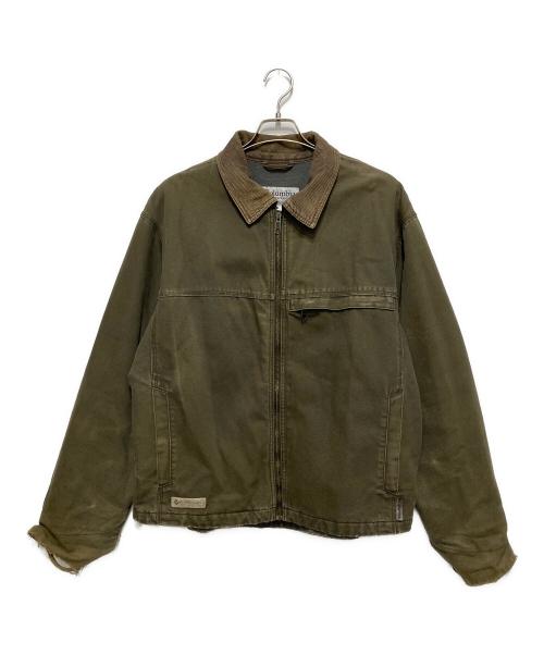 Columbia（コロンビア）Columbia (コロンビア) ワークジャケット カーキ サイズ:Lの古着・服飾アイテム