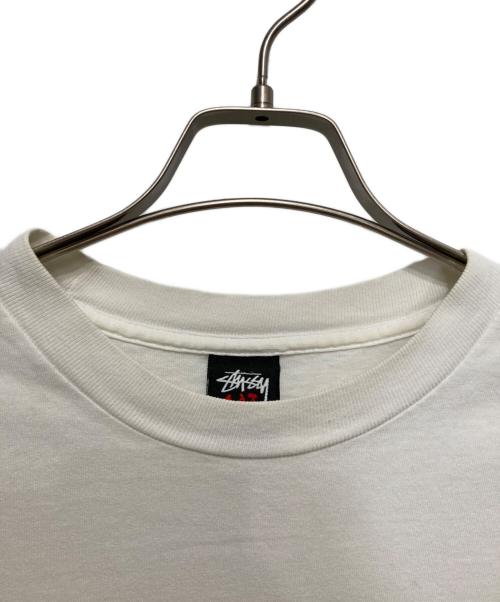 stussy（ステューシー）stussy (ステューシー) KNOWLEDGE IS KINGプリントTシャツ ホワイト サイズ:SIZEXLの古着・服飾アイテム