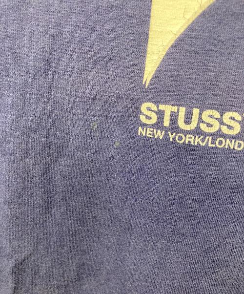 stussy（ステューシー）stussy (ステューシー) 銀タグ オールドTシャツ ネイビー サイズ:Lの古着・服飾アイテム