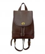 COACHコーチ）の古着「オールドミニリュック」｜ブラウン