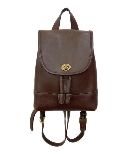 COACH（コーチ）COACH (コーチ) オールドミニリュック ブラウンの古着・服飾アイテム