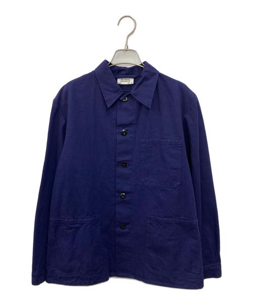 Gebr.Rensing（Gebr.Rensing）Gebr.Rensing (Gebr.Rensing) ドイツ軍ヘリンボーンツイルワークジャケット ネイビー サイズ:SIZE 44の古着・服飾アイテム
