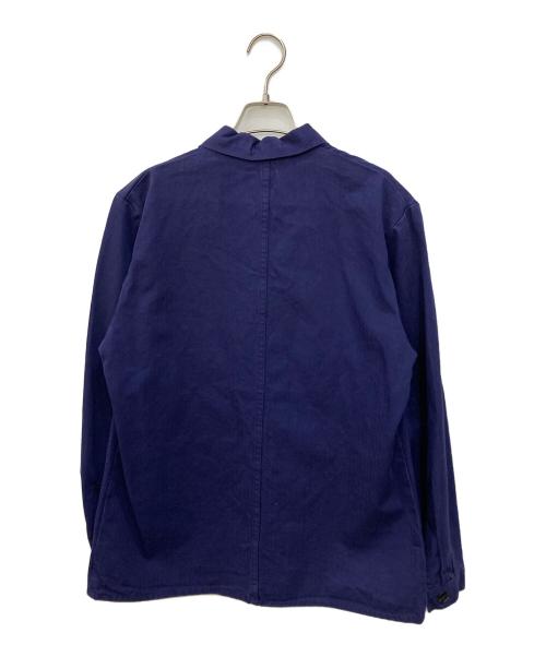 Gebr.Rensing（Gebr.Rensing）Gebr.Rensing (Gebr.Rensing) ドイツ軍ヘリンボーンツイルワークジャケット ネイビー サイズ:SIZE 44の古着・服飾アイテム