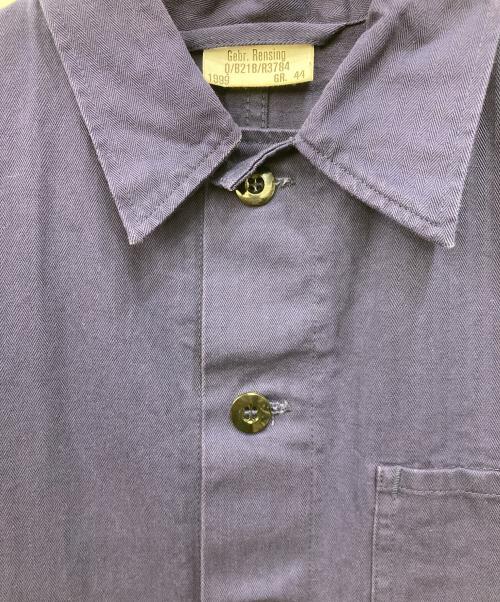 Gebr.Rensing（Gebr.Rensing）Gebr.Rensing (Gebr.Rensing) ドイツ軍ヘリンボーンツイルワークジャケット ネイビー サイズ:SIZE 44の古着・服飾アイテム