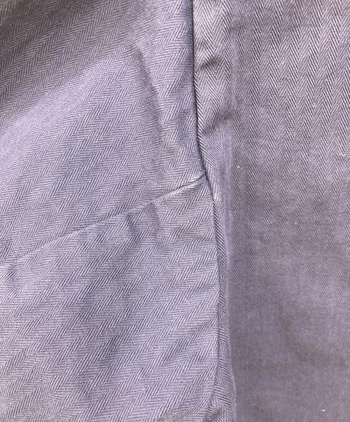Gebr.Rensing（Gebr.Rensing）Gebr.Rensing (Gebr.Rensing) ドイツ軍ヘリンボーンツイルワークジャケット ネイビー サイズ:SIZE 44の古着・服飾アイテム