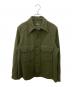 MILITARY（ミリタリー）の古着「ウールユーティリティシャツ」｜カーキ