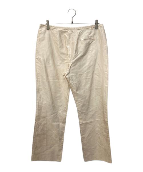 HERMES（エルメス）HERMES (エルメス) シルクスラックス アイボリー サイズ:SIZE 42の古着・服飾アイテム