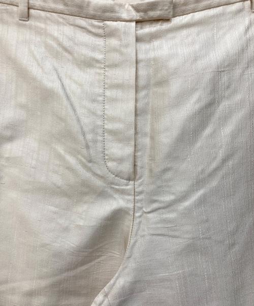 HERMES（エルメス）HERMES (エルメス) シルクスラックス アイボリー サイズ:SIZE 42の古着・服飾アイテム
