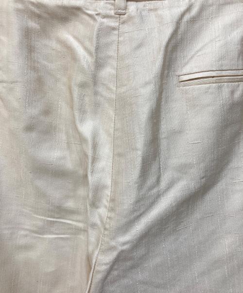 HERMES（エルメス）HERMES (エルメス) シルクスラックス アイボリー サイズ:SIZE 42の古着・服飾アイテム