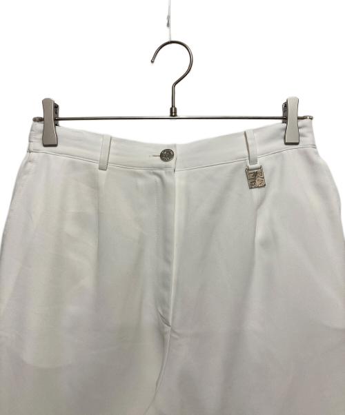 GIVENCHY（ジバンシィ）GIVENCHY (ジバンシィ) スラックス ホワイト サイズ:SIZE 73の古着・服飾アイテム
