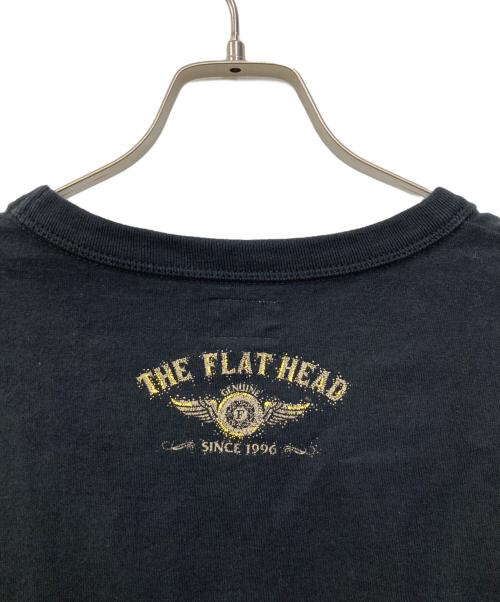 FLAT HEAD（フラット ヘッド）FLAT HEAD (フラット ヘッド) Tシャツ ブラック サイズ:Lの古着・服飾アイテム