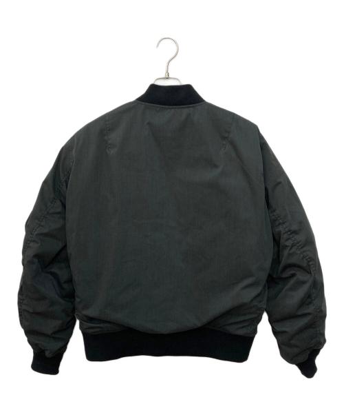 Schott（ショット）Schott (ショット) NANGA (ナンガ) ×NANGA HINOC MA-1 ブラック サイズ:XLの古着・服飾アイテム