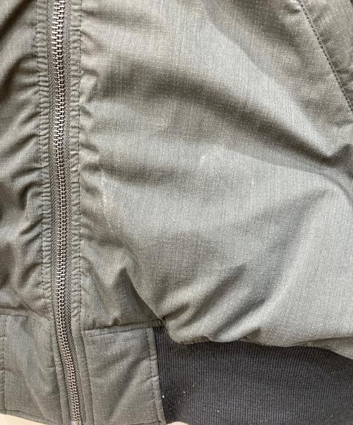 Schott（ショット）Schott (ショット) NANGA (ナンガ) ×NANGA HINOC MA-1 ブラック サイズ:XLの古着・服飾アイテム