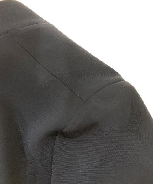 INDIVI（インディヴィ）INDIVI (インディヴィ) ノーカラージャケット ネイビー サイズ:XSの古着・服飾アイテム