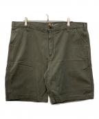 CarHarttカーハート）の古着「ペインターハーフパンツ」｜カーキ