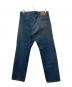 LEVI'S (リーバイス) 501/後染めデニムパンツ ブルー サイズ:W34×L30：6000円