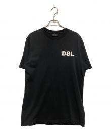 DIESEL（ディーゼル）の古着「Tシャツ」｜ブラック