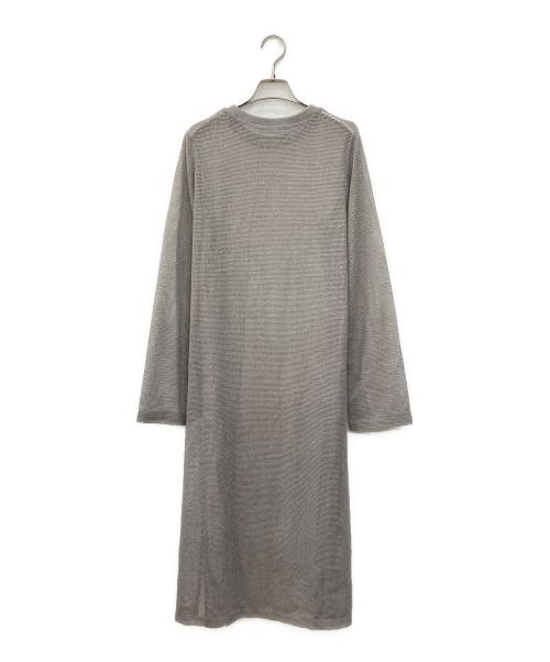 Ameri（アメリ）AMERI (アメリ) MESH ワンピース グレー サイズ:Freeの古着・服飾アイテム