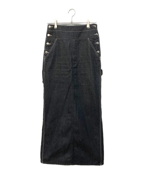 beautiful people（ビューティフルピープル）beautiful people (ビューティフルピープル) Selvedge Denim Tight Skirt ネイビー サイズ:Sの古着・服飾アイテム