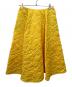 R（アール）の古着「LIMONTA フラワージャカード スカート」｜イエロー