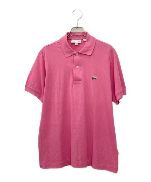 LACOSTE（ラコステ）LACOSTE (ラコステ) ポロシャツ ピンク サイズ:Sの古着・服飾アイテム